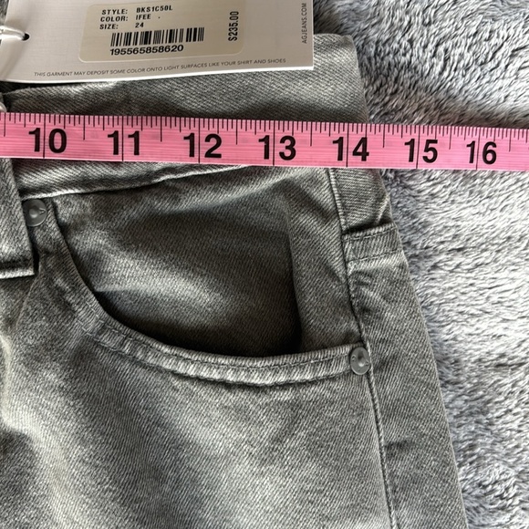 AG Ezzra True Boyfriend Straight Leg Jeans in Ikat Freestyle Size 24 NWT - Picture 5 of 8